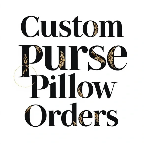Custom Purse Pillow Orders Hand Crafted by Chef Jamie - Picture 2 of 5